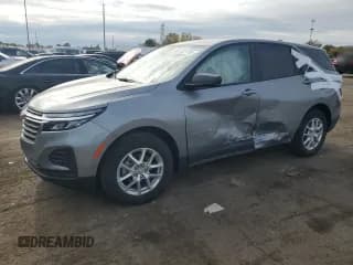 ✅ 2024 Chevrolet Equinox LS • VIN: 3GNAXHEGXRL218930 • Lot: 86617755. Listed on Copart with 11,480 mi. Free auction sales archive from the USA and detailed vehicle history report at DreamBid. Image 1.