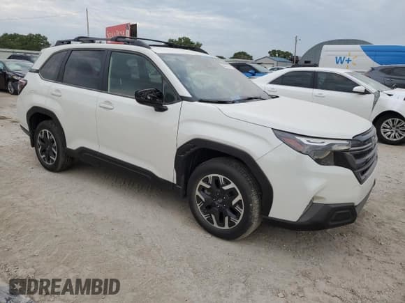 ✅ 2025 Subaru Forester Premium • VIN: JF2SLDDC9SH459819 • Lot: 63873205. Listed on Copart with 7,030 mi. Free auction sales archive from the USA and detailed vehicle history report at DreamBid. Image 4.