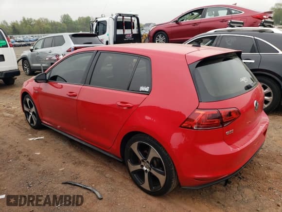 ✅ 2016 Volkswagen Golf GTI SE • VIN: 3VW4T7AU2GM018216 • Lot: 73915004. Listed on Copart with 135,482 mi. Free auction sales archive from the USA and detailed vehicle history report at DreamBid. Image 2.