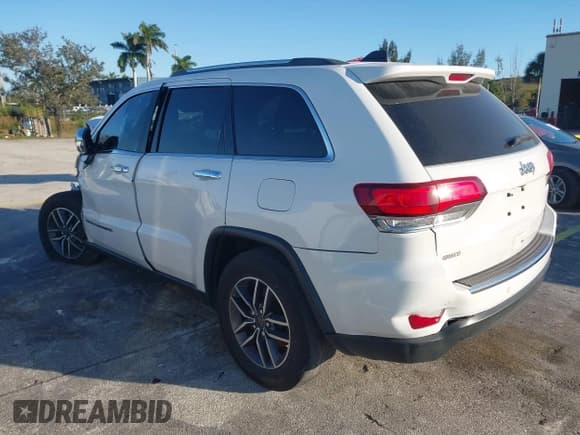✅ 2021 Jeep Grand Cherokee Limited • VIN: 1C4RJEBGXMC656335 • Lot: 43675432. Listed on IAAI with 117,796 mi. Free auction sales archive from the USA and detailed vehicle history report at DreamBid. Image 3.