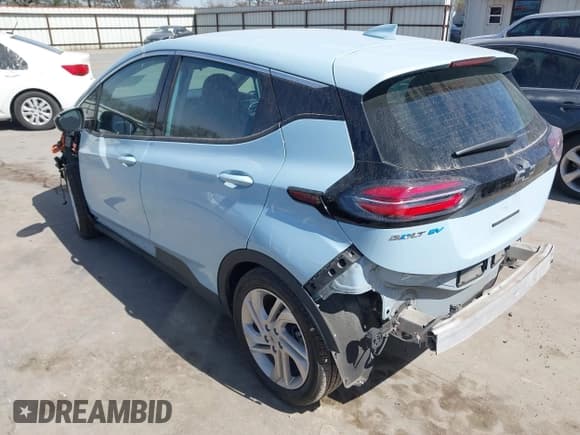 ✅ 2022 Chevrolet Bolt EV 1LT • VIN: 1G1FW6S01N4127115 • Lot: 41788663. Listed on IAAI with 26,962 mi. Free auction sales archive from the USA and detailed vehicle history report at DreamBid. Image 3.