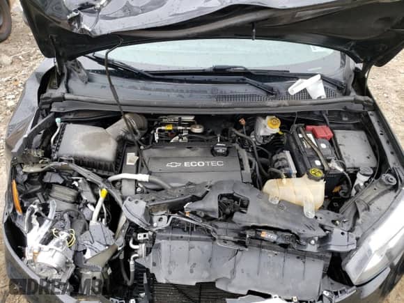 2017 Chevrolet Sonic LT z VIN 1G1JD5SH1H4177789, wystawiony jako Copart lot #46814803 z przebiegiem 66 849 mil mil oraz . Historia ofert i sprzedaży dostępna na DreamBid. Obrazek 11.