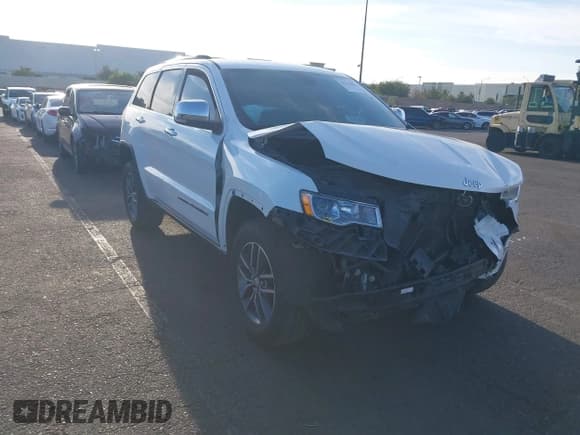 ✅ 2017 Jeep Grand Cherokee Limited 75th Anniversary • VIN: 1C4RJFBT8HC818357 • Lot: 43175896. Listed on IAAI with 103,914 mi. Free auction sales archive from the USA and detailed vehicle history report at DreamBid. Image 1.