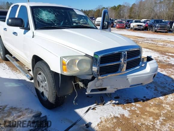 2005 Dodge Dakota Laramie with VIN 1D7HE58N35S138912, listed as a IAAI auction lot 41359470 with 263,136 mi miles and . Bid and sale history available at DreamBid. Image 6.