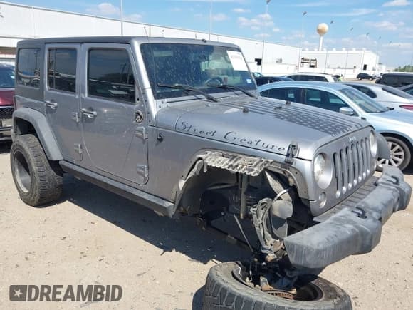 ✅ 2017 Jeep Wrangler Unlimited Sport • VIN: 1C4BJWDG2HL586971 • Лот: 43315114. Опубликован ранее на IAAI с пробегом 108 132 миль. Бесплатный доступ к архиву аукционных продаж из США и подробный отчёт об истории автомобиля на DreamBid. Изображение 1.