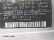 ✅ 2012 Hyundai Sonata SE • VIN: 5NPEC4AB2CH387047 • Lot: 43681678. Listed on IAAI with 171,900 mi. Free auction sales archive from the USA and detailed vehicle history report at DreamBid. Image 9.