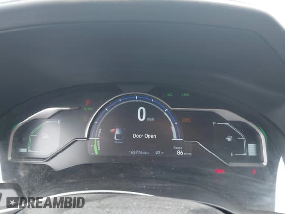 ✅ 2018 Honda Clarity • VIN: JHMZC5F15JC019394 • Lot: 43261290. Wystawiony na IAAI z przebiegiem 168 775 mil. Bezpłatny archiwum sprzedaży aukcyjnych z USA i szczegółowy raport historii pojazdu na DreamBid. Zdjęcie 7.