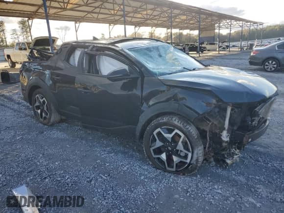 2023 Hyundai Santa Cruz Limited with VIN 5NTJEDAF2PH064796, listed as a Copart auction lot 81500464 with 19,583 mi miles and Salvage title. Bid and sale history available at DreamBid. Image 4.