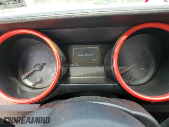 2015 Ford Mustang GT Premium with VIN 1FA6P8CF7F5310054, listed as a Copart auction lot 83888565 with 51,151 mi miles and Salvage title. Bid and sale history available at DreamBid. Image 9.