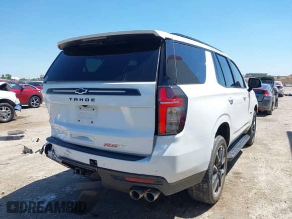 2023 Chevrolet Tahoe RST z VIN 1GNSKRKL7PR524774, wystawiony jako IAAI lot #42086221 z przebiegiem 38 124 mil mil oraz . Historia ofert i sprzedaży dostępna na DreamBid. Obrazek 4.