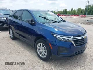 2022 Chevrolet Equinox LS z VIN 3GNAXHEV1NS160222, wystawiony jako IAAI lot #42139286 z przebiegiem Nie podano mil oraz . Historia ofert i sprzedaży dostępna na DreamBid. Obrazek 1.