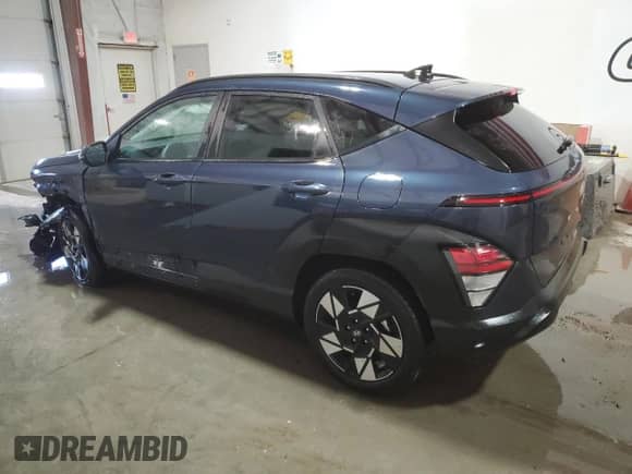 2024 Hyundai Kona SEL with VIN KM8HB3AB1RU183523, listed as a Copart auction lot 42806245 with 14,910 mi miles and Salvage title. Bid and sale history available at DreamBid. Image 2.