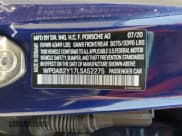 ✅ 2020 Porsche Taycan 4S • VIN: WP0AB2Y17LSA52275 • Лот: 54324343. Опубликован ранее на Copart с пробегом 28 520 миль. Бесплатный доступ к архиву аукционных продаж из США и подробный отчёт об истории автомобиля на DreamBid. Изображение 13.