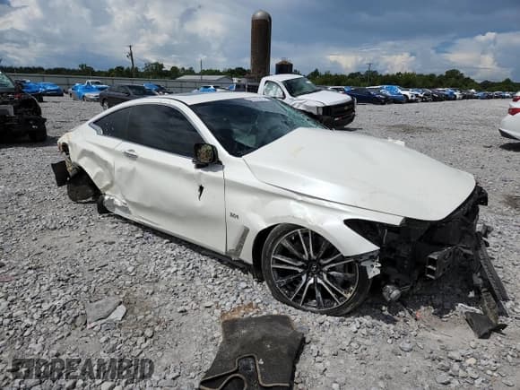 ✅ 2018 Infiniti Q60 Sport • VIN: JN1EV7EK6JM343256 • Лот: 65260945. Опубликован ранее на Copart с пробегом 43 401 миль. Бесплатный доступ к архиву аукционных продаж из США и подробный отчёт об истории автомобиля на DreamBid. Изображение 4.