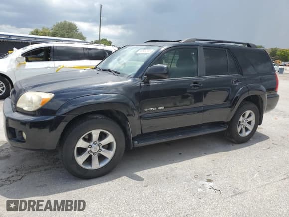 ✅ 2008 Toyota 4Runner Limited • VIN: JTEBT17R188043491 • Lot: 63973305. Wystawiony na Copart z przebiegiem 317 283 mil. Bezpłatny archiwum sprzedaży aukcyjnych z USA i szczegółowy raport historii pojazdu na DreamBid. Zdjęcie 1.