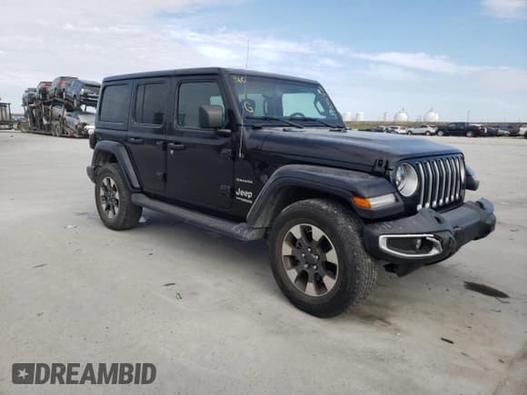 ✅ 2022 Jeep Wrangler Unlimited Sahara • VIN: 1C4HJXEG3NW248021 • Lot: 47555775. Listed on Copart with 31,479 mi. Free auction sales archive from the USA and detailed vehicle history report at DreamBid. Image 4.