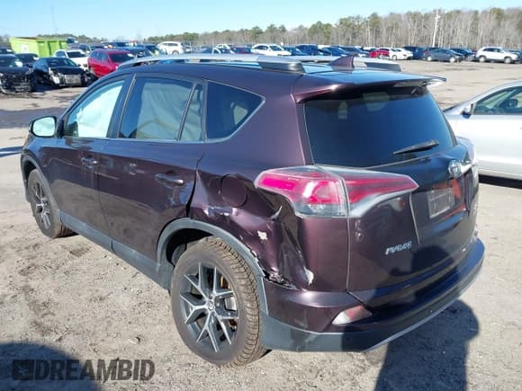 ✅ 2016 Toyota RAV4 SE • VIN: 2T3JFREV4GW446959 • Lot: 41237329. Wystawiony na IAAI z przebiegiem 66 757 mil. Bezpłatny archiwum sprzedaży aukcyjnych z USA i szczegółowy raport historii pojazdu na DreamBid. Zdjęcie 3.