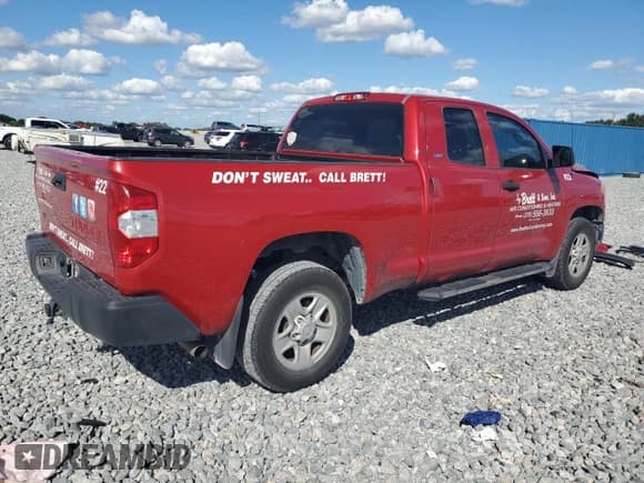 ✅ 2017 Toyota Tundra SR • VIN: 5TFRM5F11HX112088 • Lot: 87016465. Listed on Copart with 99,094 mi. Free auction sales archive from the USA and detailed vehicle history report at DreamBid. Image 3.