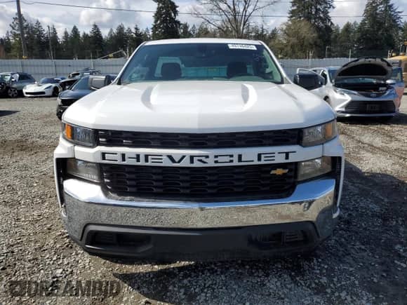 2022 Chevrolet Silverado 1500 Work Truck z VIN 3GCNWAED3NG163203, wystawiony jako Copart lot #49746425 z przebiegiem 4 742 mil mil oraz Czysty tytuł • Clean title. Historia ofert i sprzedaży dostępna na DreamBid. Obrazek 5.