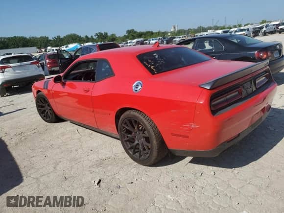 ✅ 2015 Dodge Challenger SRT Hellcat • VIN: 2C3CDZC97FH909412 • Lot: 63335285. Listed on Copart with Not provided. Free auction sales archive from the USA and detailed vehicle history report at DreamBid. Image 2.