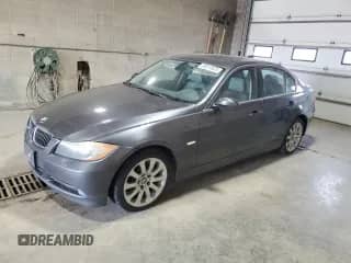 2006 BMW 3 Series 330xi with VIN WBAVD33576KV63009, listed as a Copart auction lot 80619925 with 207,500 mi miles and Clean title. Bid and sale history available at DreamBid. Image 1.