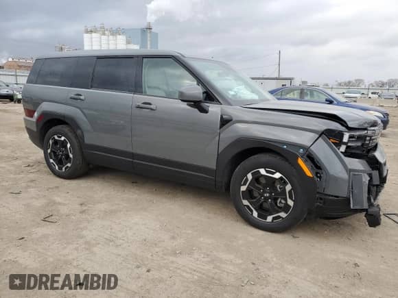 2024 Hyundai Santa Fe SE с VIN 5NMP1DGL2RH035865, выставлен на аукционе Copart как лот 84512534 с пробегом 19 130 миль миль и Списание • Salvage title. История ставок и продаж доступна на DreamBid. Изображение 4.