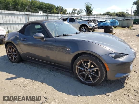 ✅ 2016 Mazda MX-5 Miata Grand Touring • VIN: JM1NDAD78G0117018 • Лот: 70406535. Опубликован ранее на Copart с пробегом 87 673 миль. Бесплатный доступ к архиву аукционных продаж из США и подробный отчёт об истории автомобиля на DreamBid. Изображение 4.
