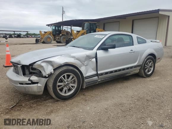 ✅ 2005 Ford Mustang Deluxe • VIN: 1ZVHT80N955249439 • Лот: 55536255. Опубликован ранее на Copart с пробегом 118 984 миль. Бесплатный доступ к архиву аукционных продаж из США и подробный отчёт об истории автомобиля на DreamBid. Изображение 1.