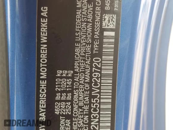 ✅ 2018 BMW 2 Series • VIN: WBA2N3C55JVC29720 • Лот: 49340715. Опубликован ранее на Copart с пробегом 70 168 миль. Бесплатный доступ к архиву аукционных продаж из США и подробный отчёт об истории автомобиля на DreamBid. Изображение 12.