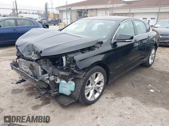 ✅ 2015 Chevrolet Impala LT • VIN: 2G1125S39F9277692 • Lot: 43747734. Listed on IAAI with 116,049 mi. Free auction sales archive from the USA and detailed vehicle history report at DreamBid. Image 2.