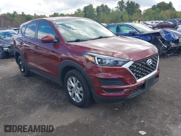 ✅ 2019 Hyundai Tucson SE • VIN: KM8J2CA45KU023458 • Лот: 43286096. Опубликован ранее на IAAI с пробегом 41 902 миль. Бесплатный доступ к архиву аукционных продаж из США и подробный отчёт об истории автомобиля на DreamBid. Изображение 1.