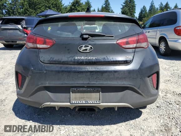 2021 Hyundai Veloster 2.0 z VIN KMHTG6AF8MU032610, wystawiony jako Copart lot #63536335 z przebiegiem 195 788 mil mil oraz Czysty tytuł • Clean title. Historia ofert i sprzedaży dostępna na DreamBid. Obrazek 6.
