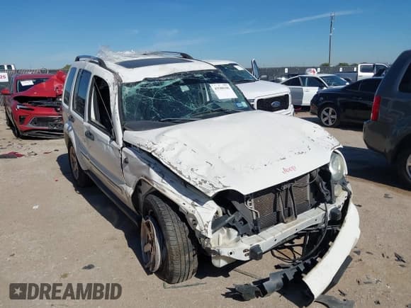 ✅ 2005 Jeep Liberty Limited • VIN: 1J4GL58K15W516021 • Lot: 43588106. Listed on IAAI with 198,436 mi. Free auction sales archive from the USA and detailed vehicle history report at DreamBid. Image 1.