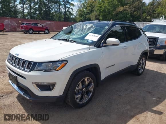 ✅ 2018 Jeep Compass Limited • VIN: 3C4NJCCBXJT420550 • Lot: 43367849. Listed on IAAI with 83,067 mi. Free auction sales archive from the USA and detailed vehicle history report at DreamBid. Image 20.