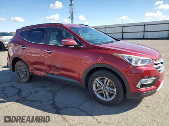 ✅ 2018 Hyundai Santa Fe 2.4L • VIN: 5XYZU3LB0JG504621 • Lot: 86828265. Wystawiony na Copart z przebiegiem 42 191 mil. Bezpłatny archiwum sprzedaży aukcyjnych z USA i szczegółowy raport historii pojazdu na DreamBid. Zdjęcie 4.