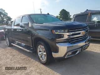 2019 Chevrolet Silverado 1500 LTZ z VIN 3GCPWEED4KG169023, wystawiony jako IAAI lot #43060674 z przebiegiem 128 061 mil mil oraz . Historia ofert i sprzedaży dostępna na DreamBid. Obrazek 1.