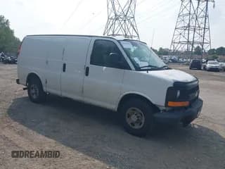 ✅ 2009 Chevrolet Express Cargo • VIN: 1GCGG25C691125228 • Lot: 42952605. Listed on IAAI with 192,989 mi. Free auction sales archive from the USA and detailed vehicle history report at DreamBid. Image 1.