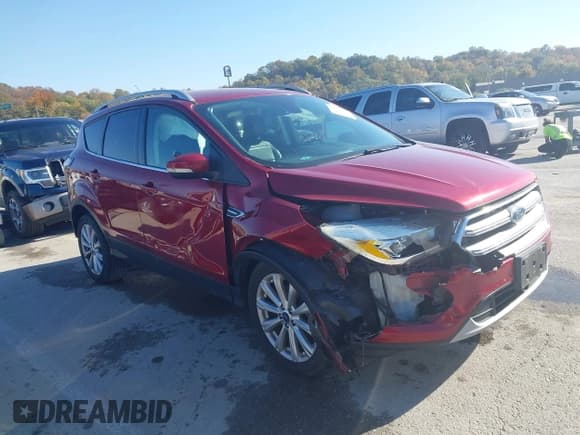 ✅ 2017 Ford Escape Titanium • VIN: 1FMCU0JD7HUD76343 • Lot: 43614129. Wystawiony na IAAI z przebiegiem 141 525 mil. Bezpłatny archiwum sprzedaży aukcyjnych z USA i szczegółowy raport historii pojazdu na DreamBid. Zdjęcie 13.