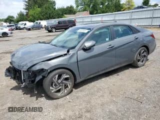 ✅ 2024 Hyundai Elantra Limited • VIN: KMHLP4DG3RU830402 • Lot: 64652855. Listed on Copart with 5,409 mi. Free auction sales archive from the USA and detailed vehicle history report at DreamBid. Image 1.