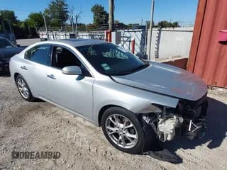 ✅ 2013 Nissan Maxima S • VIN: 1N4AA5AP6DC804677 • Lot: 43419924. Listed on IAAI with 82,132 mi. Free auction sales archive from the USA and detailed vehicle history report at DreamBid. Image 1.