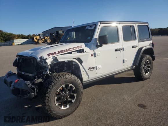✅ 2025 Jeep Wrangler Rubicon • VIN: 1C4PJXFN5SW527636 • Lot: 85561205. Listed on Copart with 13,587 mi. Free auction sales archive from the USA and detailed vehicle history report at DreamBid. Image 1.