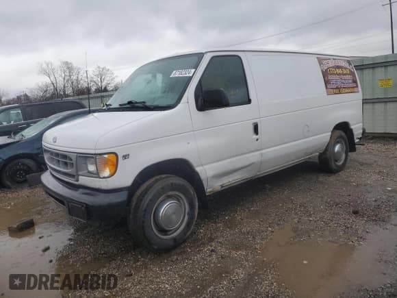 ✅ 2002 Ford Econoline Cargo • VIN: 1FTNE24L42HA52274 • Lot: 87182324. Wystawiony na Copart z przebiegiem 185 526 mil. Bezpłatny archiwum sprzedaży aukcyjnych z USA i szczegółowy raport historii pojazdu na DreamBid. Zdjęcie 1.