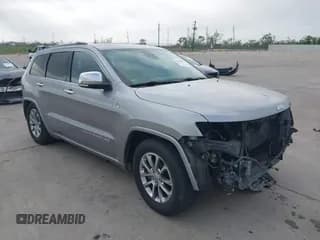 ✅ 2015 Jeep Grand Cherokee Overland • VIN: 1C4RJFCMXFC725683 • Lot: 41960837. Listed on IAAI with 117,200 mi. Free auction sales archive from the USA and detailed vehicle history report at DreamBid. Image 1.
