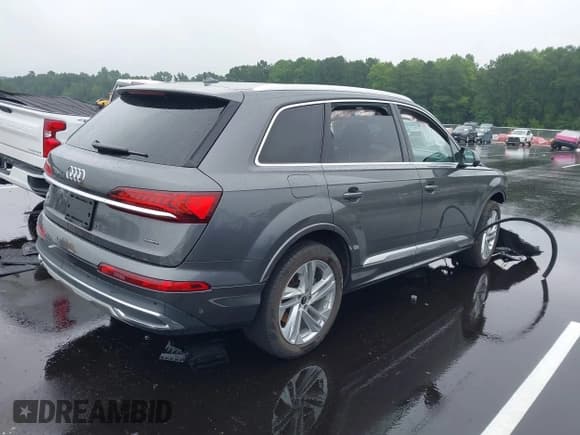 ✅ 2023 Audi Q7 Premium Plus • VIN: WA1LCBF7XPD019690 • Lot: 42937096. Listed on IAAI with Not provided. Free auction sales archive from the USA and detailed vehicle history report at DreamBid. Image 4.