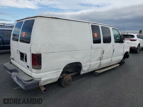 ✅ 2007 Ford Econoline Cargo Commercial • VIN: 1FTSE34LX7DA95623 • Lot: 92317075. Listed on Copart with Not provided. Free auction sales archive from the USA and detailed vehicle history report at DreamBid. Image 3.