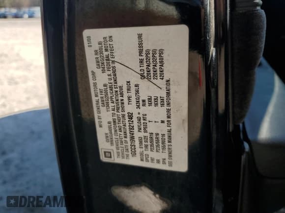 ✅ 2000 Chevrolet S-10 LS • VIN: 1GCCS19W4Y8212482 • Лот: 85796504. Опубликован ранее на Copart с пробегом 115 563 миль. Бесплатный доступ к архиву аукционных продаж из США и подробный отчёт об истории автомобиля на DreamBid. Изображение 12.