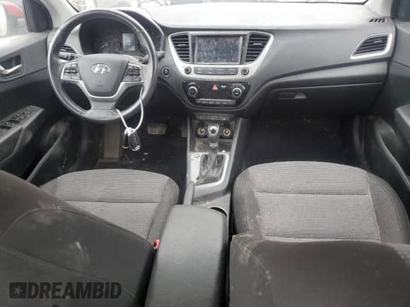 2022 Hyundai Accent Limited z VIN 3KPC34A68NE177389, wystawiony jako Copart lot #52974855 z przebiegiem 54 388 mil mil oraz Nie do naprawy • Non repairable. Historia ofert i sprzedaży dostępna na DreamBid. Obrazek 8.