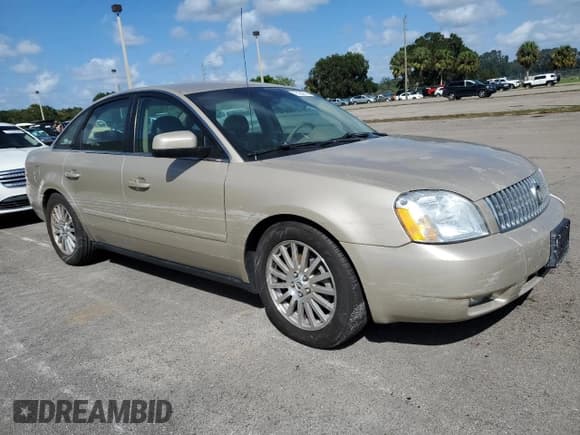 ✅ 2006 Mercury Montego Premier • VIN: 1MEHM42126G607794 • Lot: 75124714. Listed on Copart with Not provided. Free auction sales archive from the USA and detailed vehicle history report at DreamBid. Image 4.