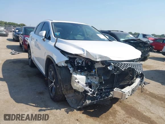 ✅ 2020 Lexus RX 350 • VIN: 2T2HZMAA0LC155192 • Lot: 43257072. Listed on IAAI with 116,884 mi. Free auction sales archive from the USA and detailed vehicle history report at DreamBid. Image 1.