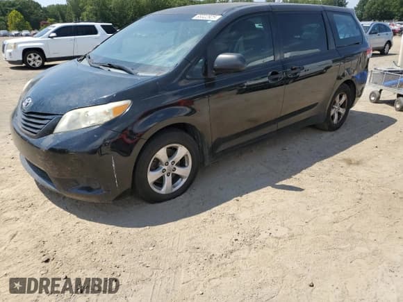 ✅ 2011 Toyota Sienna • VIN: 5TDZK3DC7BS023427 • Лот: 68322925. Опубликован ранее на Copart с пробегом 314 684 миль. Бесплатный доступ к архиву аукционных продаж из США и подробный отчёт об истории автомобиля на DreamBid. Изображение 1.